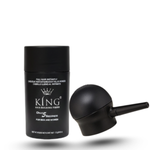 King Hair Building Fibers 2 IN 1 Deal 12g + Hair Fiber Spray Applicator