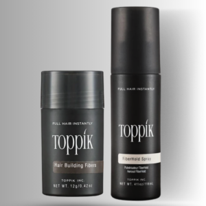 Toppik Hair Building Fibers 2 IN 1 Deal 12g + Hair FiberHold Spray