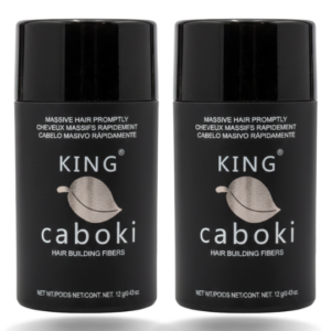 King Caboki Hair Building Fibers 12g Value Pack 2 (60 Day Supply)