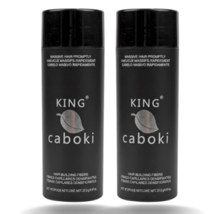 King Caboki Hair Building Fibers 27.5g Value Pack 2 (137 Day Supply)