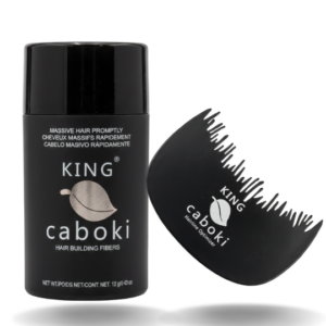 King Caboki Hair Fibers 2 IN 1 Deal 12g Fiber + Hairline Optimizer