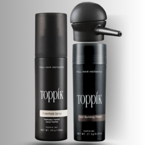 Toppik Hair Building Fibers 3 IN 1 Deal 27.5g + FiberHold Spray+ Spray Applicator