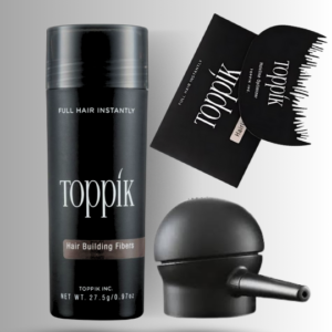 Toppik Hair Building Fibers 3 IN 1 Deal 27.5g + Spray Applicator+ Hairline Optimizer