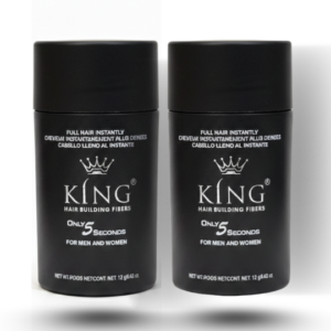 King Hair Building Fibers 12g Value Pack 2 (60 Day Supply)