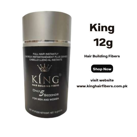 King Hair Building Fibers 12g in Pakistan