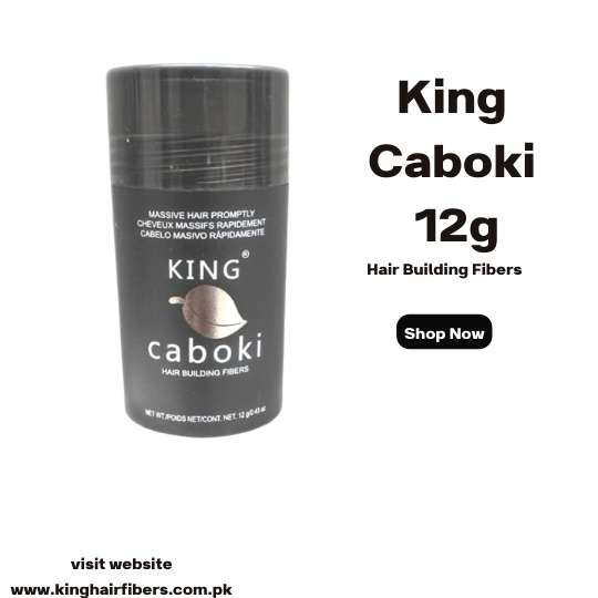 King Caboki Hair Building Fibers 12g in Pakistan
