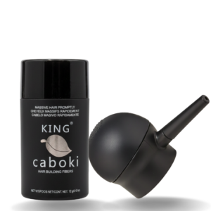 King Caboki Hair Fibers 2 IN 1 Deal 12g Fiber + Spray Applicator