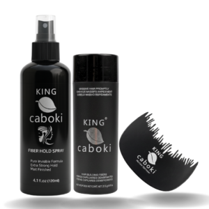 King Caboki 3 IN 1 Deal 27.5g Fiber+FiberHold Spray+Hairline Optimizer