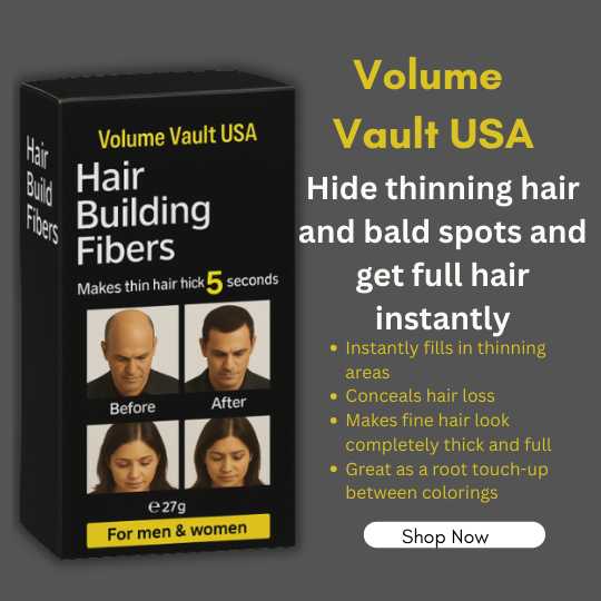 Volume Vault USA Hair Building Fibers